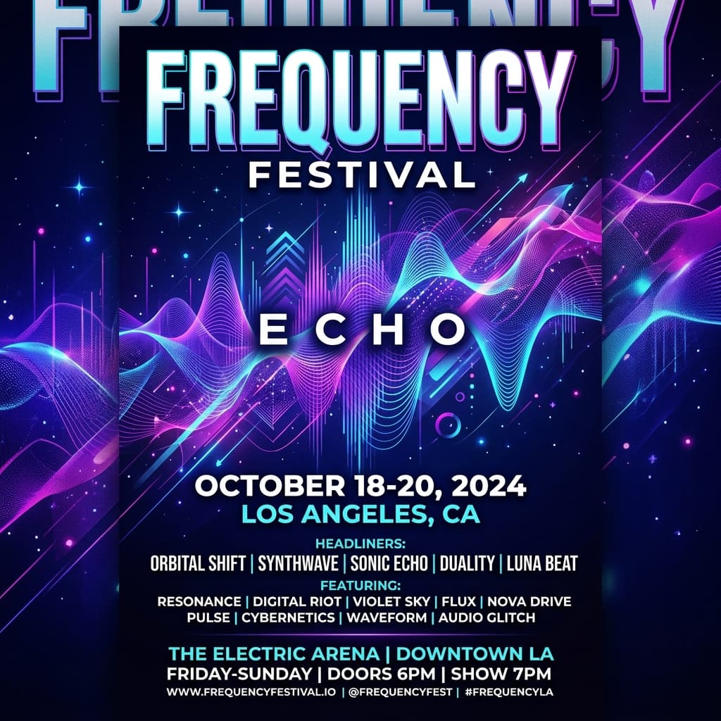 Music Festival Poster